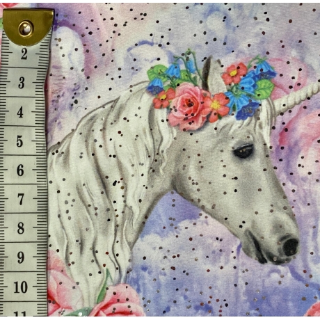 Lycra UNICORN ISLAND (holo)